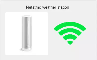 Netatmo weather station