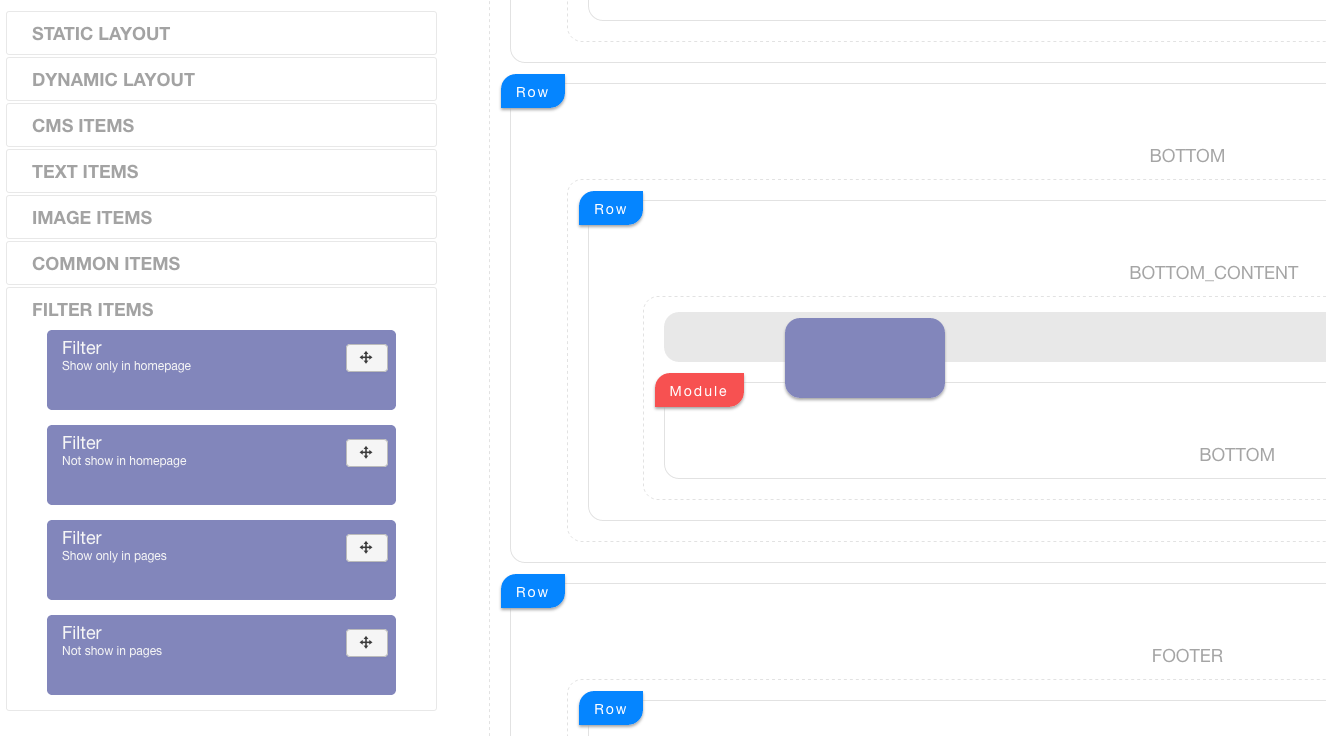 how to filter layout in kiolezo 1